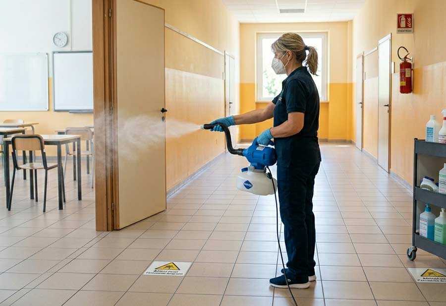 Sanificazione scuole ed istituti